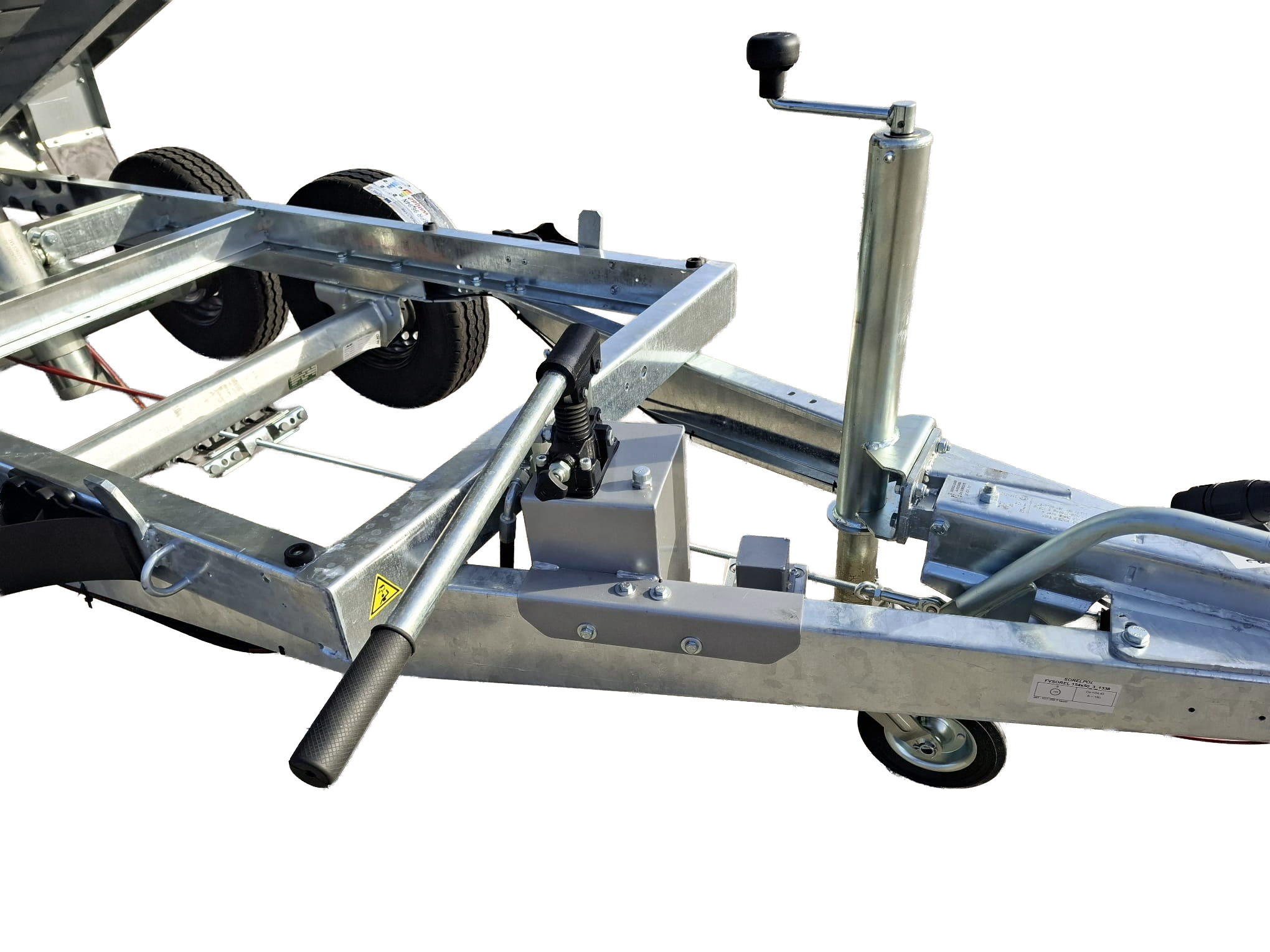 Hydraulický sklápěč NEPTUN KIPPER GN251 256x148x40 cm 2700 kg - Image 5